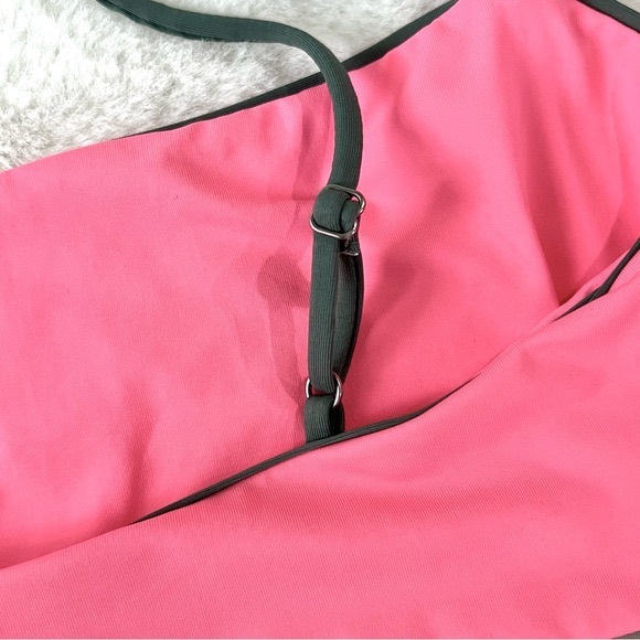 Madewell x Tavik Scarlett Swimsuit Electric Pink and Telloride Stone Sz S NWT - Picture 7 of 13